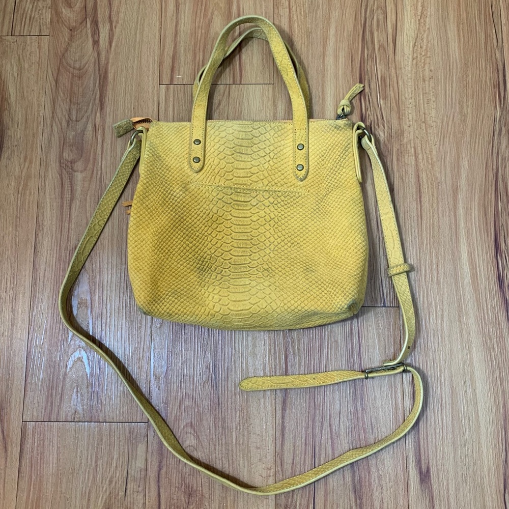 The Sak Sophie Suede Leather Crossbody Satchel - Picture 3 of 16
